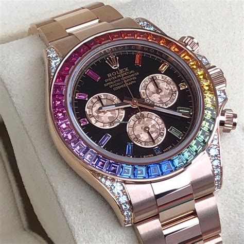 harga rolex daytona rainbow|rolex 116595rbow price.